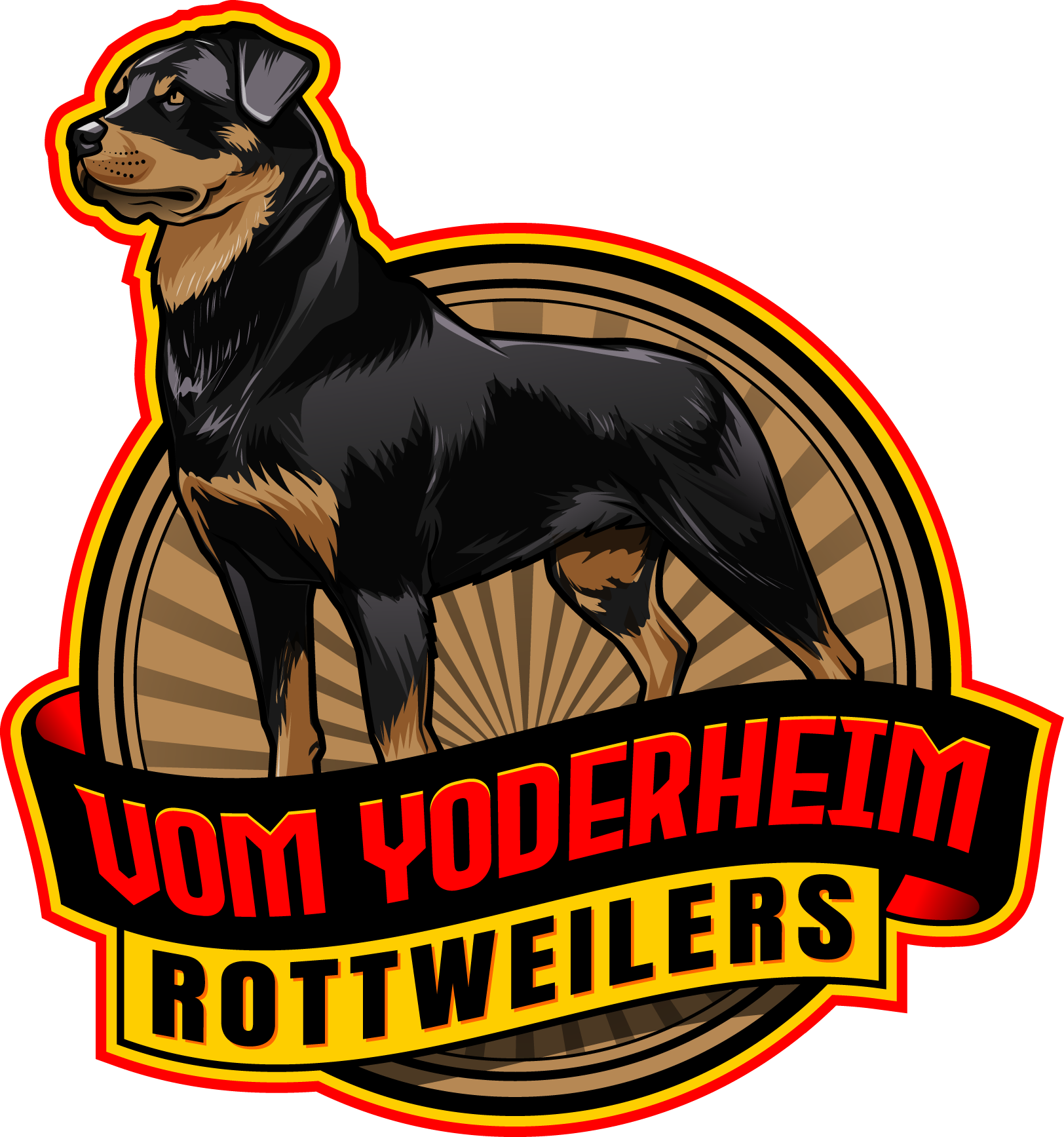 Vom Yoderheim Rottweilers Logo.png